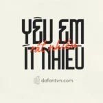 Font DNS Gibsons Viet Hoa tron bo