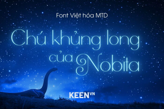 Font Viet hoa MTD Elipses keenvn