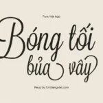 Font Việt hóa UVF Lavanderia