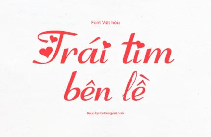 Font Việt hóa Fiolex girl