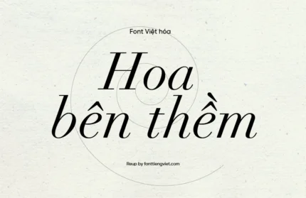 Font Việt hóa UVF Didot LT Std Italic