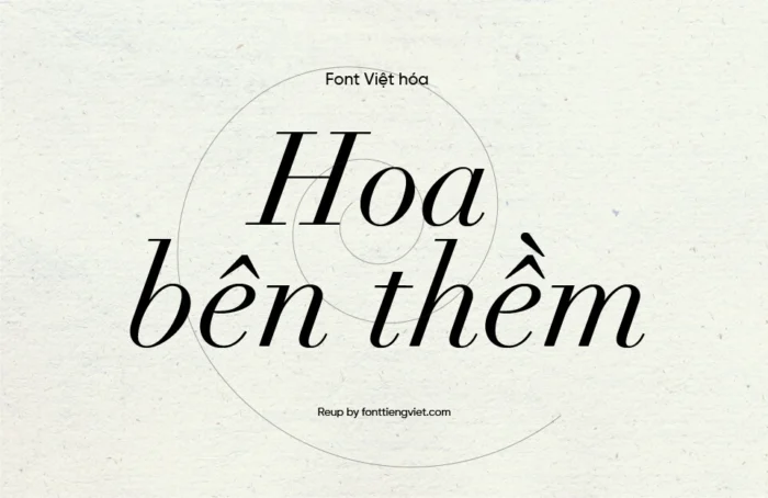 Font Việt hóa UVF Didot LT Std Italic