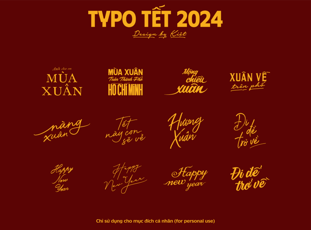 Typo Tết 2024 by Kiệt (Keenvn remake) - 01