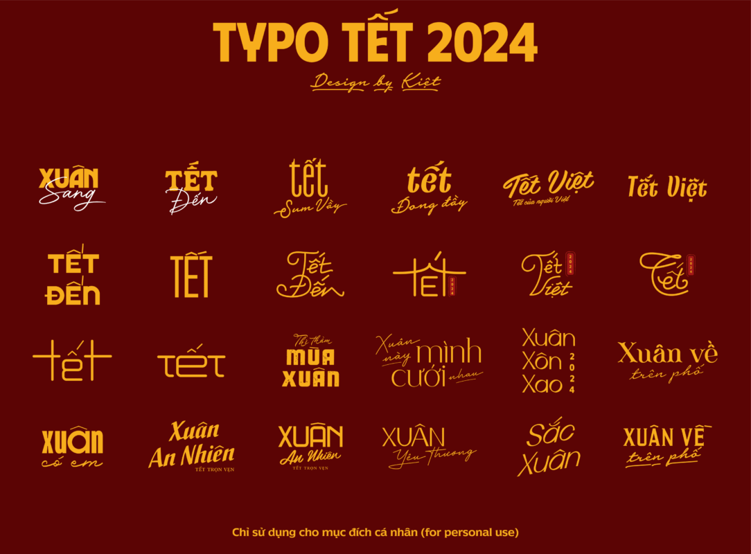 Typo Tết 2024 by Kiệt (Keenvn remake) - 02