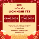 Poster Thông báo nghỉ Tết