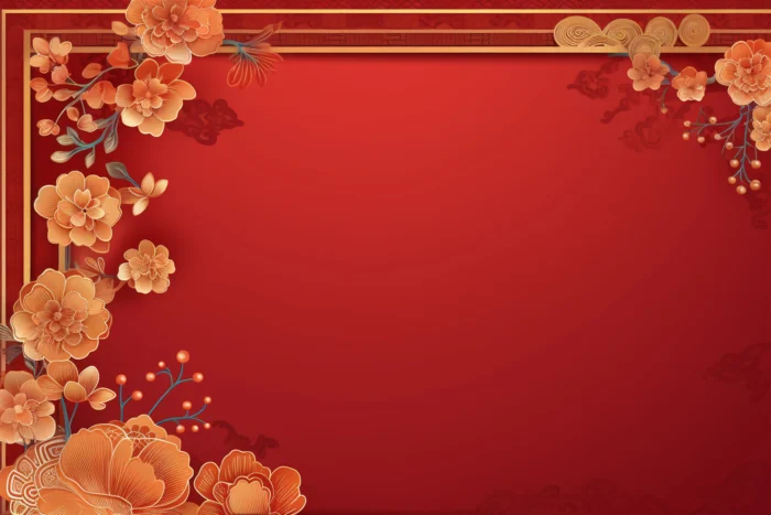 Chinese new year greeting card background