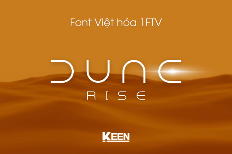 Font Việt hóa 1FTV - Dune Rise