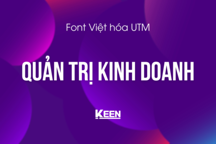 Font Việt hóa UTM Bebas