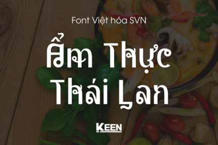 Font Việt hóa SVN Nakhon Kanlaya