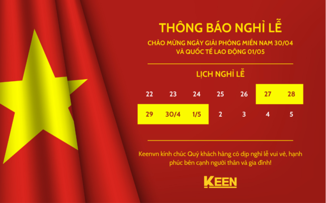 Mẫu Poster Chào mừng ngày giải phóng miền nam 30.04 và quốc tế lao động 01.05