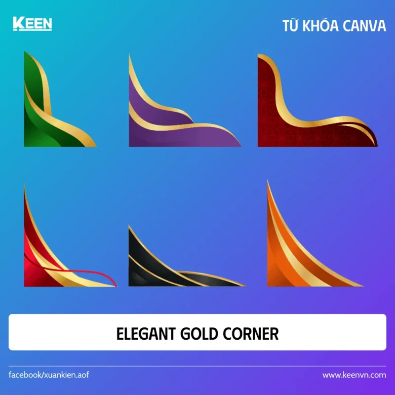 Elegant Gold Corner