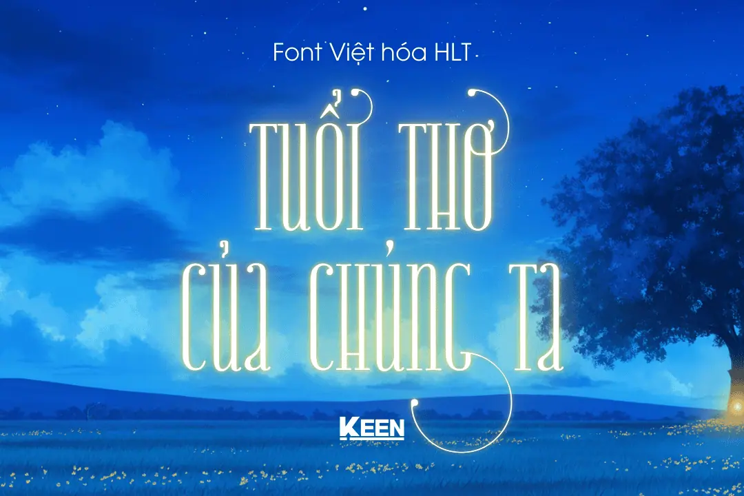 Font Việt hóa HLT Red Wagon Stylistic