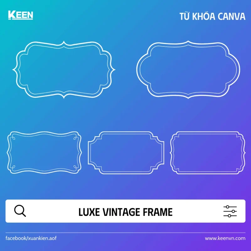 Luxe Vintage Frame