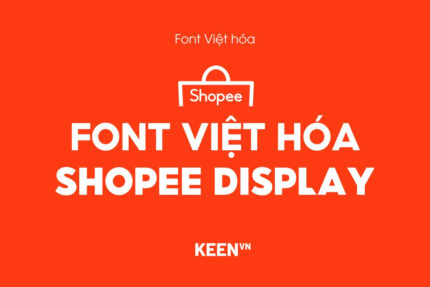 Font Việt hóa Shopee Display - Full