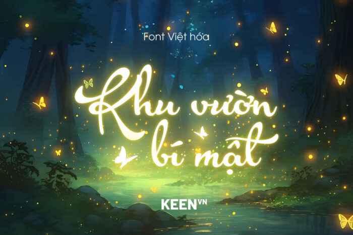 Font Việt hóa MTD Acryle Script