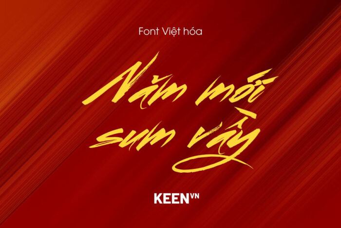 Font Việt hóa UTM Ông Đồ Trẻ