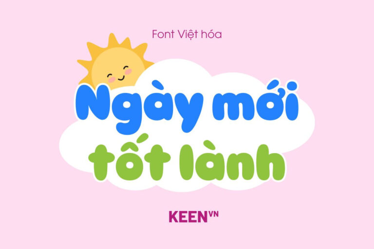 Font tiếng Việt Cookii Display