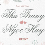 Font Việt hóa UVN Buc Thu