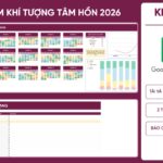[GS-PLAN-005] Trạm khí tượng Tâm hồn 2026 Google Sheet