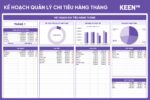 [GS-PLAN-006] Kế hoạch Quản lý Chi tiêu hàng tháng Google Sheet 1