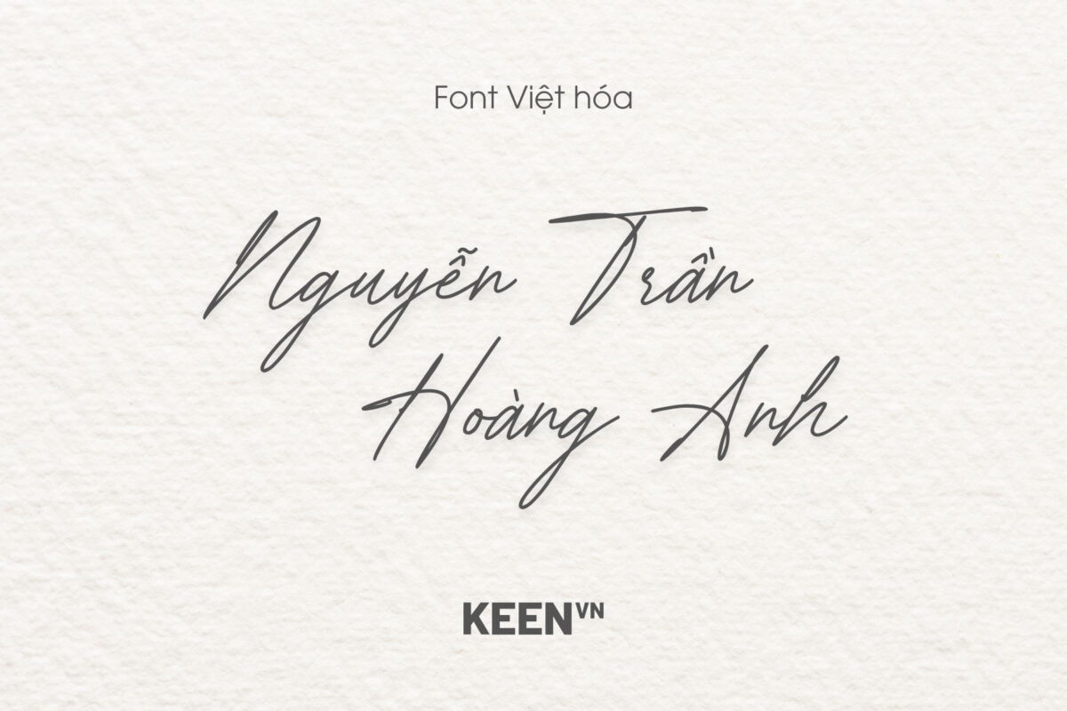 Font Việt hóa Oai Pork Belly